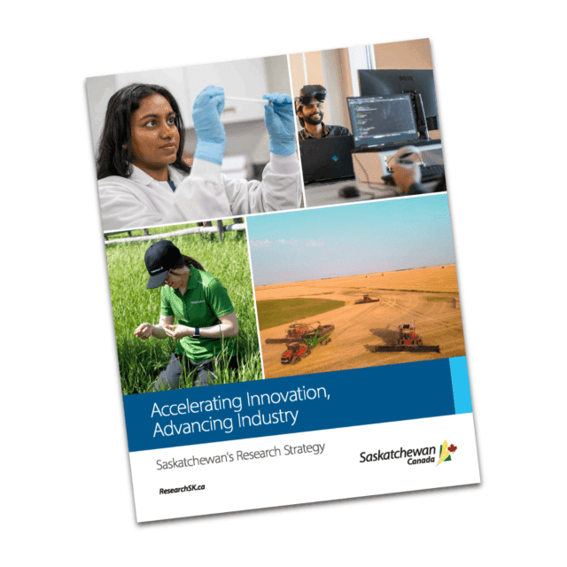 Saskatchewan’s Research Strategy Cover