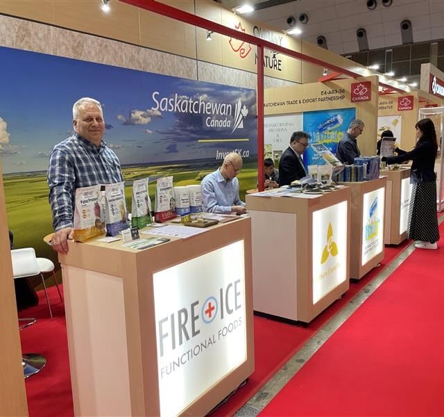 Saskatchewan at the Foodex Trade show